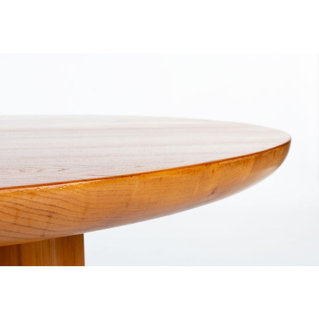 Wood Dining Table by Luigi Gorgoni for Roche Bobois, 1980s For Sale - Image 7 of 11