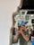 1970s 1970s Hollywood Regency Sculpted Silver Wood Wall Mirror by Bassett For Sale - Image 5 of 12