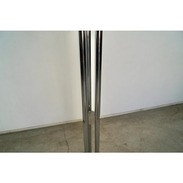 Chrome 1940's Art Deco Chrome Coat Rack For Sale - Image 8 of 12