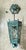 Magnificent Single Vintage Bronze & Brass Hexagonal Wall Lantern Sconce For Sale - Image 16 of 17