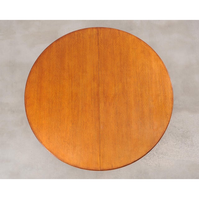 Ralph Lauren Ralph Lauren Hither Hills Round Oak Extending Dining Table For Sale - Image 4 of 18