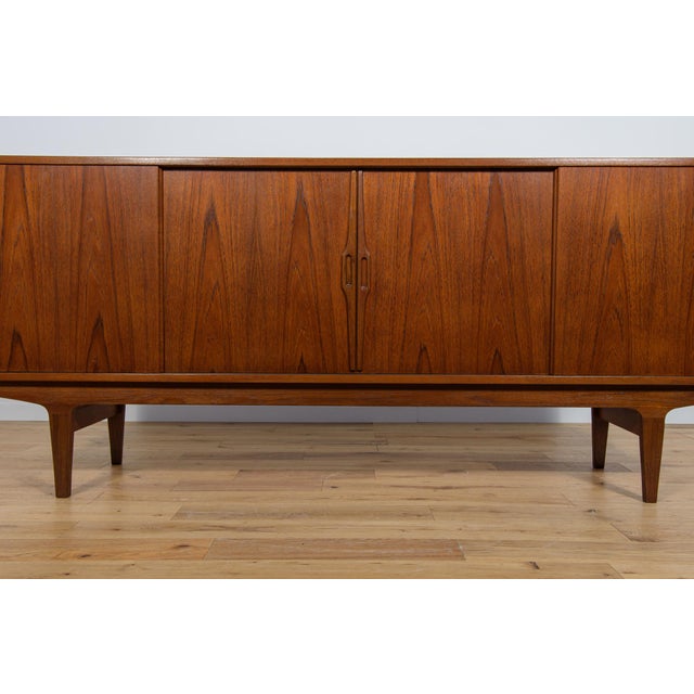 1960s Mid-Century Teak Sideboard from Westergaard Mobelfabrik, 1960s For Sale - Image 5 of 18