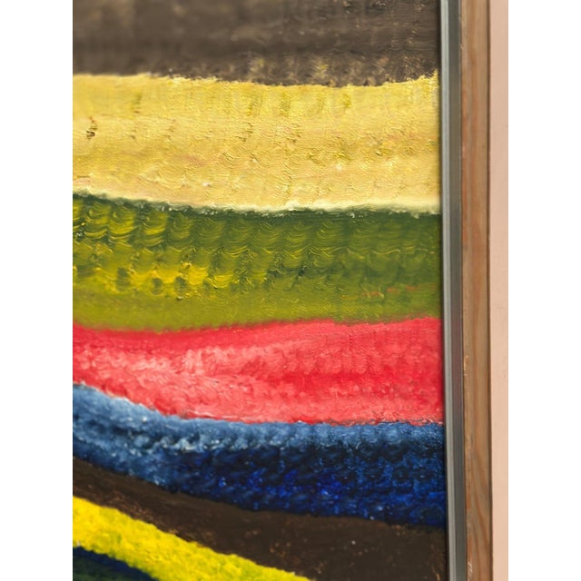 1990s R. C. Reyes, Fantasia/Färg, 1990s, Oil on Canvas, Framed For Sale - Image 5 of 18