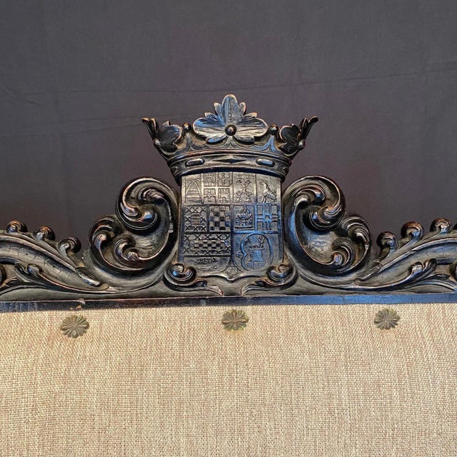 18th Century British Baroque or Renaissance Revival Armchairs -a Pair For Sale - Image 11 of 13