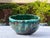 Vintage 1970s Tony Evans Signed Raku Pottery Centerpiece Bowl – Iridescent Peacock & Copper Luster (#73) For Sale In San Francisco - Image 6 of 12