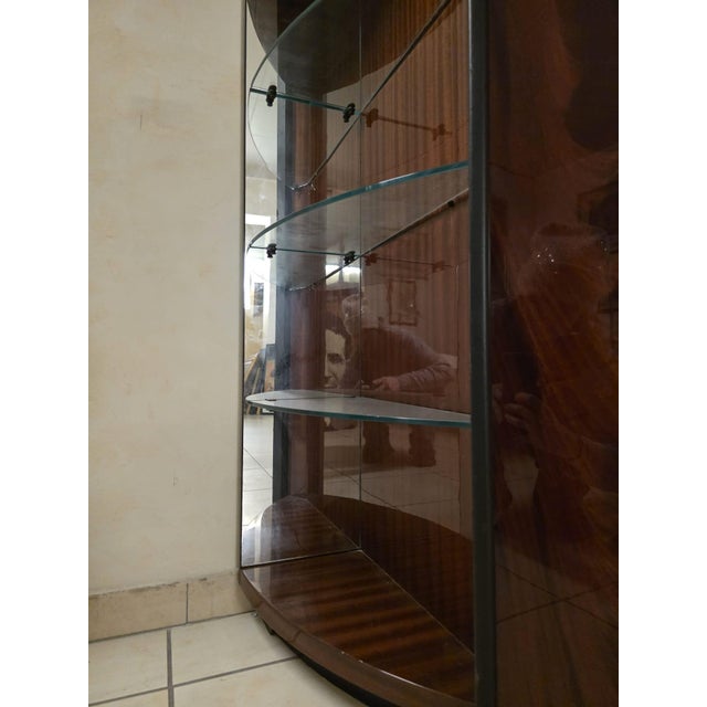 Wood Mobile Bar Showcase, 1990s For Sale - Image 7 of 14