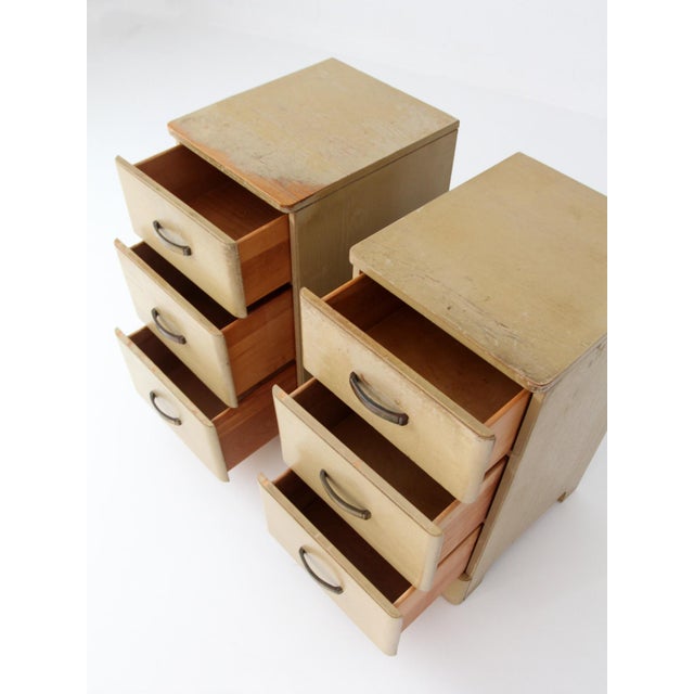 Mid-Century 3 Drawer End Tables Pair For Sale - Image 6 of 15