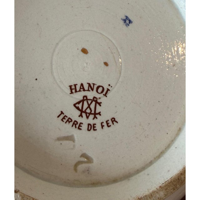 1920s 1920s French Art Deco Terre De Fer "Hanoi" Pitcher For Sale - Image 5 of 5