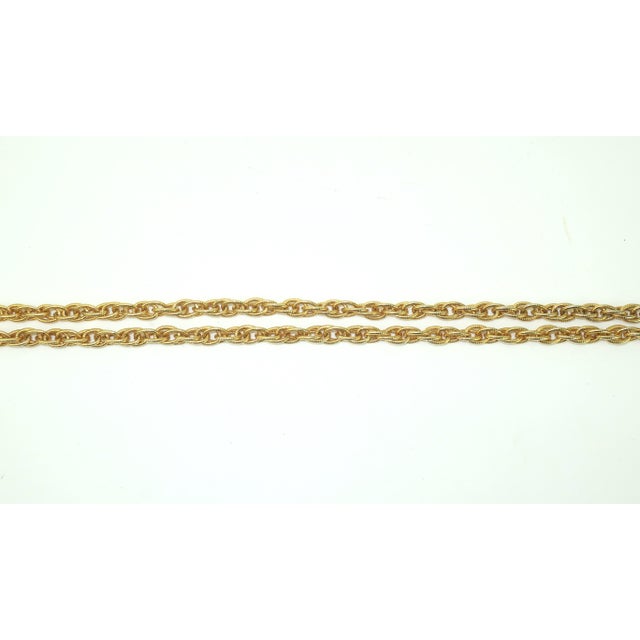 Articulated Fish Pendant Rope Chain Necklace, 1960's For Sale In Atlanta - Image 6 of 10
