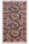 Shabby Chic Floral 1990's Pak-Persian Green/Green Wool Rug - 2'2'' X 4'1'' For Sale - Image 9 of 9