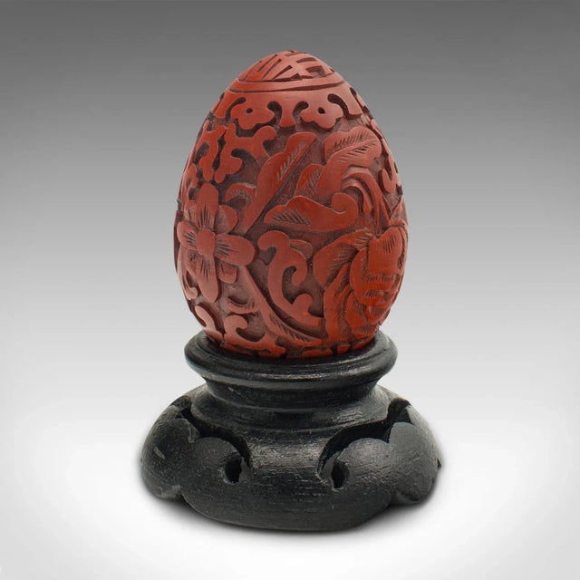 1970s Small Vintage Decorative Egg For Sale - Image 11 of 11