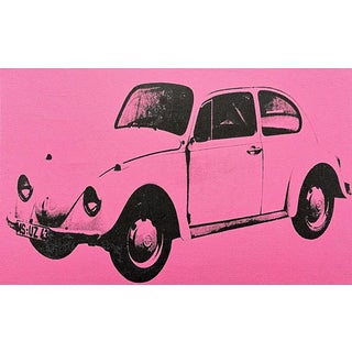 After Andy Warhol, Volkswagen Dark Pink, 1980s, Print For Sale