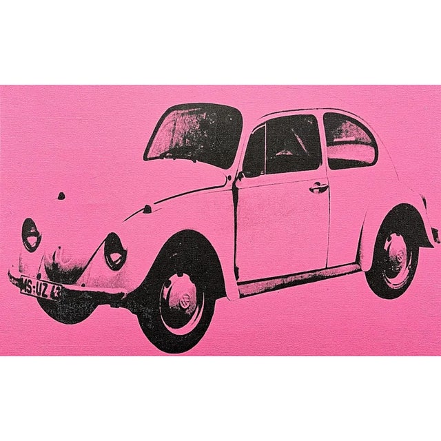 After Andy Warhol, Volkswagen Dark Pink, 1980s, Print For Sale
