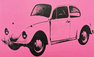 After Andy Warhol, Volkswagen Dark Pink, 1980s, Print