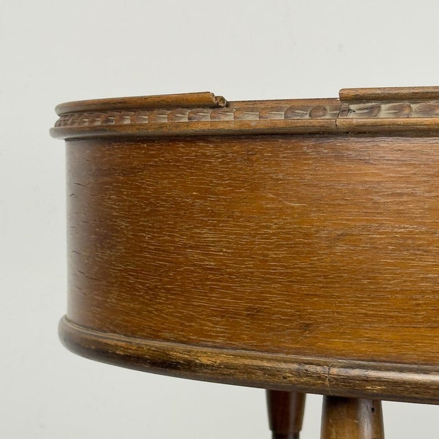 Vintage Wooden Nightstand, Italy, 1950s For Sale - Image 15 of 18