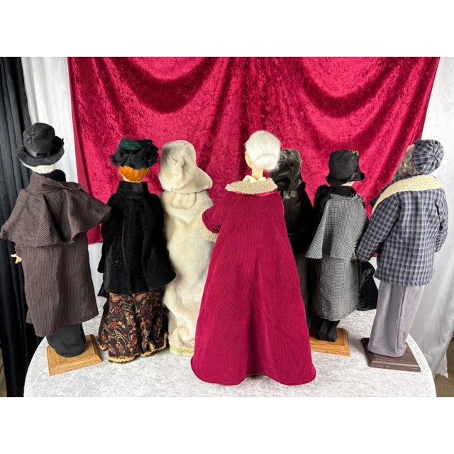 The Grand Victorian Ensemble: 7 Large Jacqueline Kent Carolers (2003-2006) | Boxes & COAs Included For Sale - Image 15 of 15