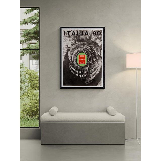 The Piece This official poster for the 1990 FIFA World Cup in Italy was designed by the renowned Italian artist Alberto...