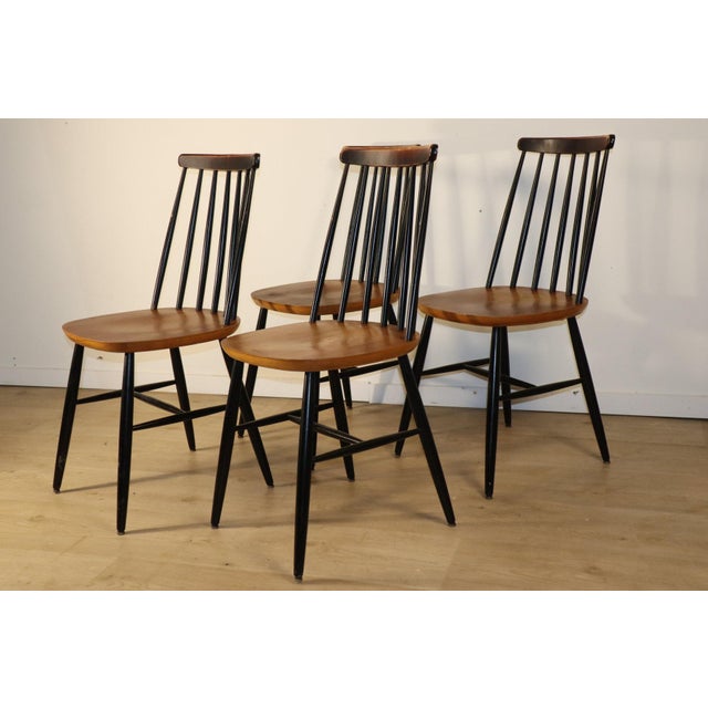 Vintage Wooden Chairs, 1960, Set of 4 For Sale - Image 11 of 18