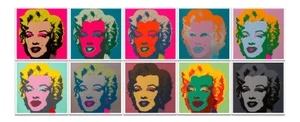 Andy Warhol, Marilyn Monroe Portfolio, Screenprints, Set of 10
