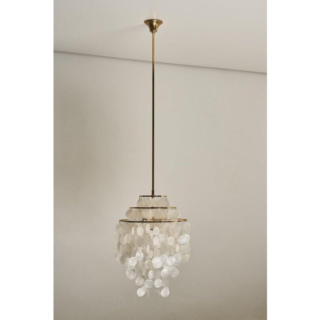 FUN 1 DM Shell Pendant Light by Verner Panton for S.A. Madrid, Spain, 1970s For Sale - Image 10 of 11