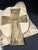 Rustic Celestial Meets the Sea Rustic Cross For Sale - Image 3 of 4