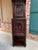 Antique French Breton Hall Cabinet Tall Narrow Carved Crown Bookcase C1880 For Sale - Image 16 of 18