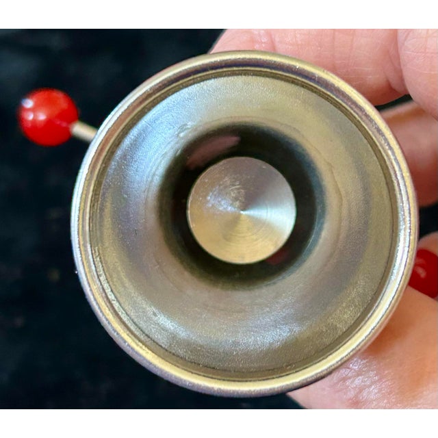 Art Deco Chrome & Bakelite Trap Jigger by Fay For Sale - Image 4 of 5