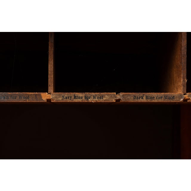 Early 20th Century Diamond Dyes Point-of-Sale Countertop Cabinet For Sale - Image 13 of 13