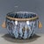 Late 20th Century Chinese Jun Ware Style Flambe Glaze Porcelain Tea Cup With Handles For Sale - Image 4 of 9
