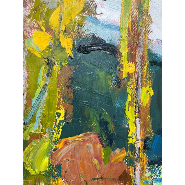 Impressionistic Landscape Original Oil Painting For Sale - Image 9 of 12