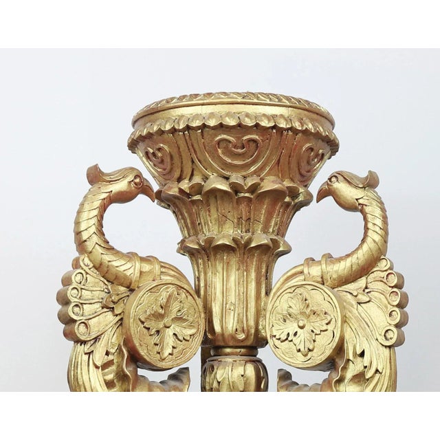 Baroque A Pair of 20th Baroque Tripod Vases For Sale - Image 3 of 10