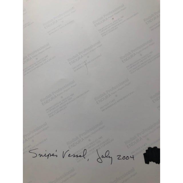 Peter C. Jones 1, Snipes Vessel, Ceramic Large Format Photo 24X20 Color Photograph Beach House, 2004 For Sale - Image 4 of 7