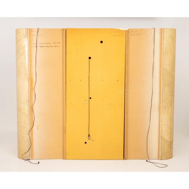 Karl Springer Style Faux Travertine Cabinet For Sale - Image 11 of 12