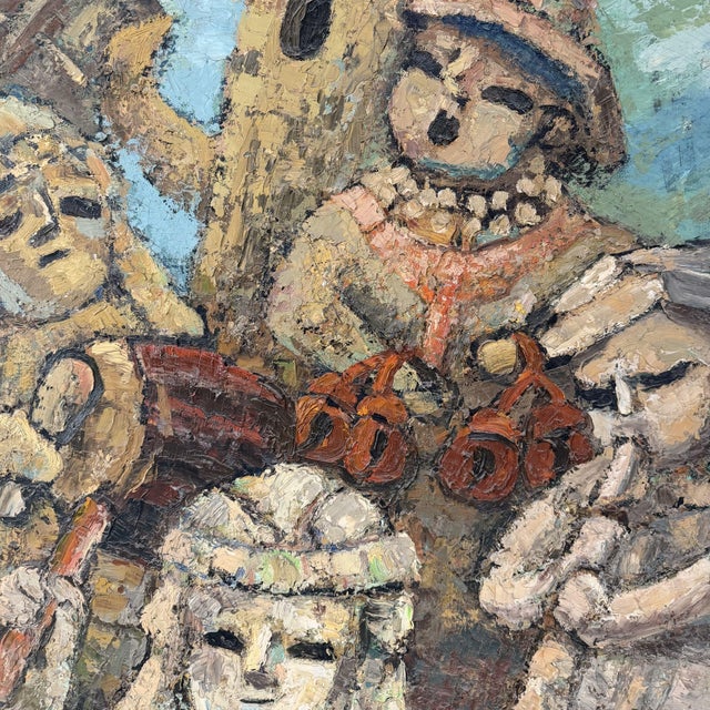 Takahashi Yoshikazu, 奏 / Ensemble, 1985, Oil on Canvas For Sale - Image 4 of 9