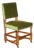 Antique Victorian Green Desk Chair from Edward & Roberts For Sale