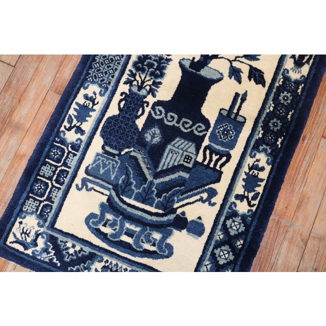 Early 20th Century Chinese Peking Rug - 2'2" x 4'3" For Sale - Image 9 of 18