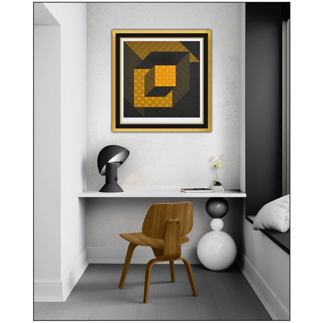 The artwork here, "Optical Cube", is a wonderful depiction of a geometric cube pattern, created with meticulous detail and...