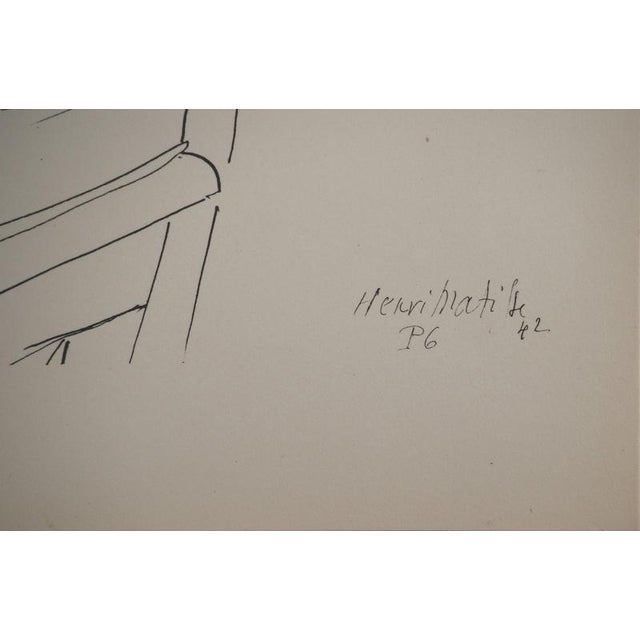 Modern Henri Matisse, The Portrait in the Armchair, Lithograph For Sale - Image 3 of 6