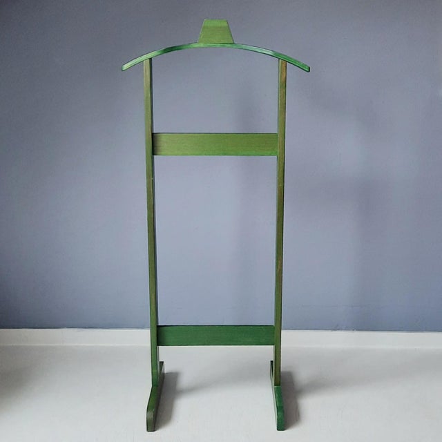 Wood Vintage Wooden Valet Stand, 1970s For Sale - Image 7 of 7