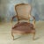 Mid-Century Modern Vintage Carved Armchair, 1950s For Sale - Image 3 of 10
