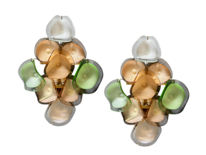 Murano Glass Disc Sconces, 1970s, Set of 2