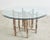 Wood McGuire Organic Modern Bamboo Rattan Hexagonal Dining Table For Sale - Image 7 of 13