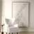 Delicately Rendered Fluid Forms And Subtle Washes Of Beige And Light Gray Create A Sense Of Movement, Surrounded By A...
