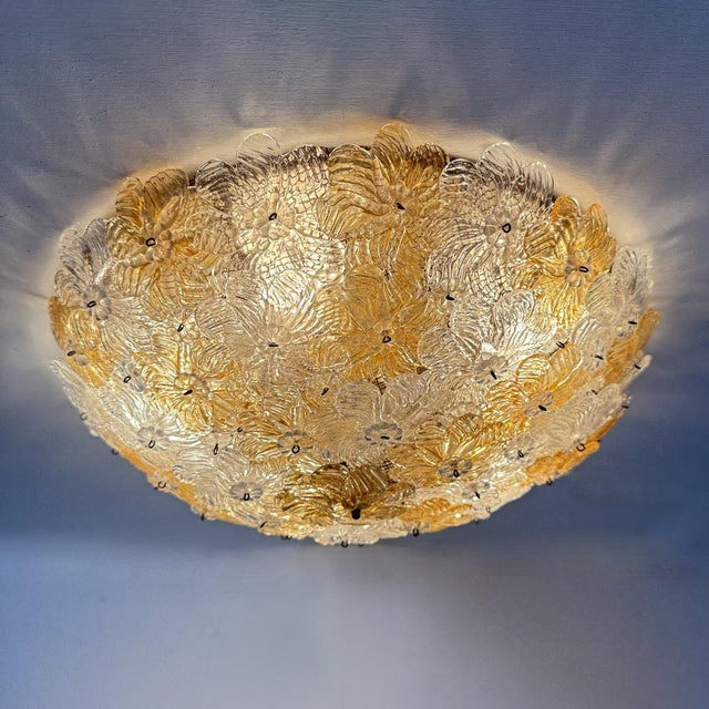 Wall Sconce in Glass and Metal from Barovier & Toso, Italy, 1970s For Sale - Image 12 of 18