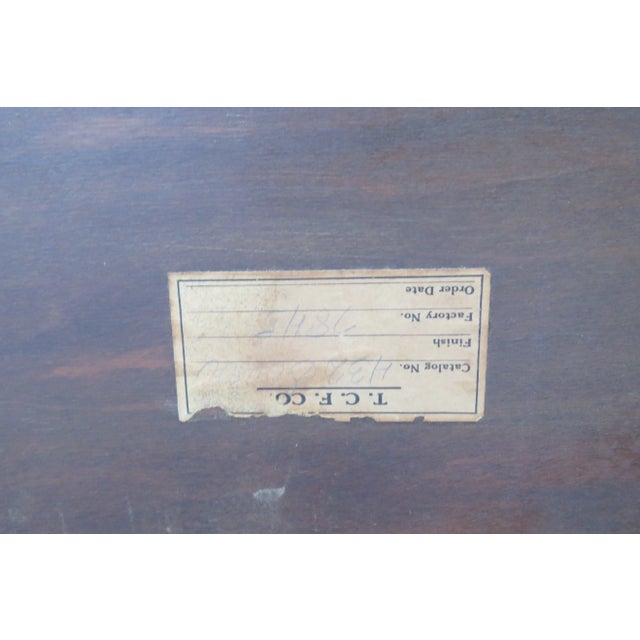 Early 20th Century Carved Inlay Cabinet by Tcf Co For Sale In Miami - Image 6 of 13