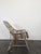 Wicker and Bamboo Lounge Chair by Georges Coslin For Sale - Image 3 of 6