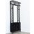 French Art Deco Wrought Iron Hall Tree with Mirror For Sale - Image 11 of 13