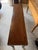 1980s Century Furniture Faux Bamboo Console / Sofa Table With Two Drawers For Sale - Image 9 of 17