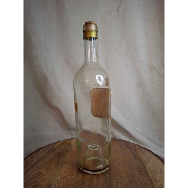 Mid-Century Modern Vintage 1947 Chateau d'Yquem Empty Wine Bottle 750ml Sauternes Lur-Saluces France For Sale - Image 3 of 11