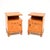 Swedish Art Deco Bedside Cabinets in Satin Birch, 1930, Set of 2 For Sale - Image 11 of 11